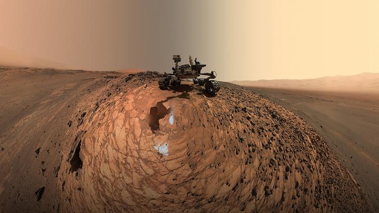 Постер Марсоход Curiosity