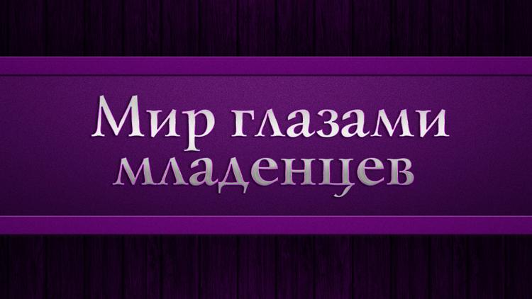 Постер Мир глазами младенцев