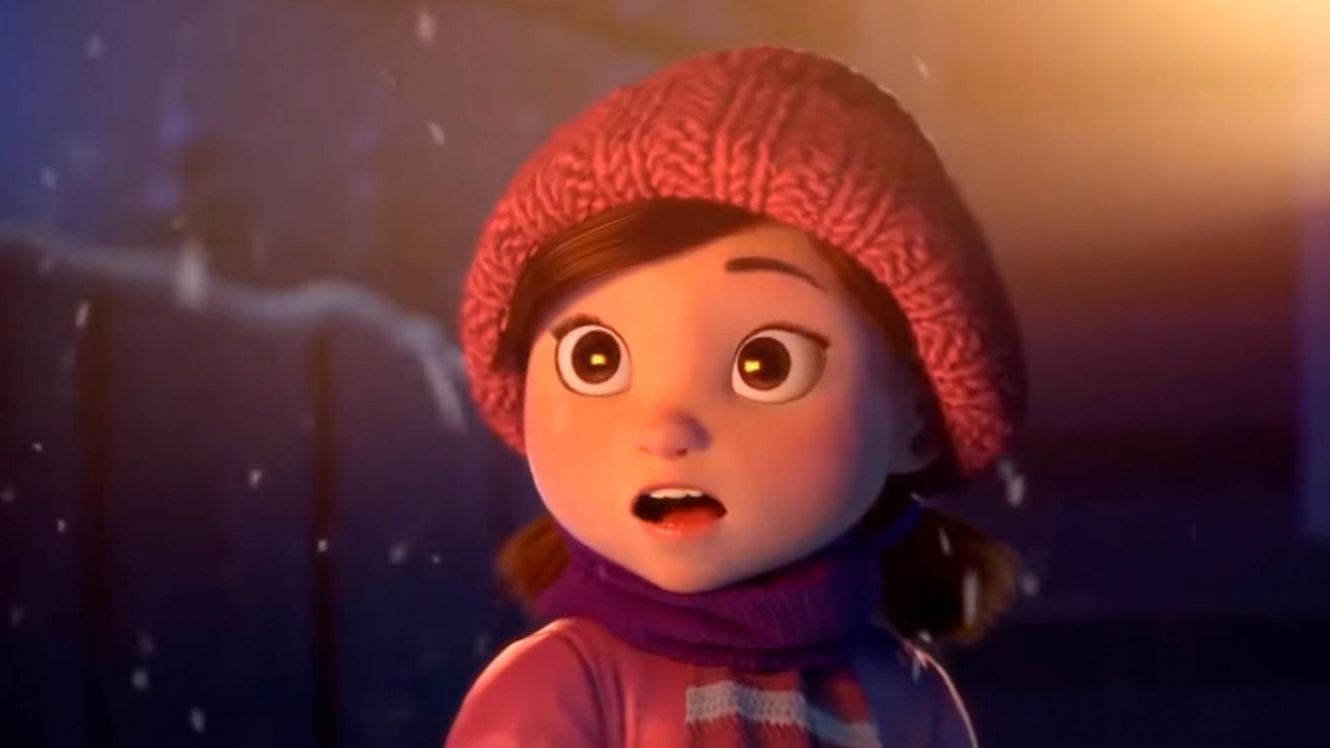 Девочка и снеговик (devochka-i-snegovik) Мультфильм