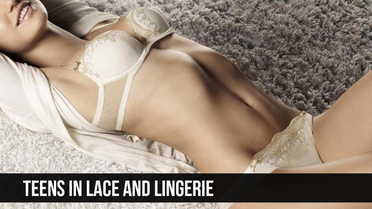 Постер Teens In Lace And Lingerie