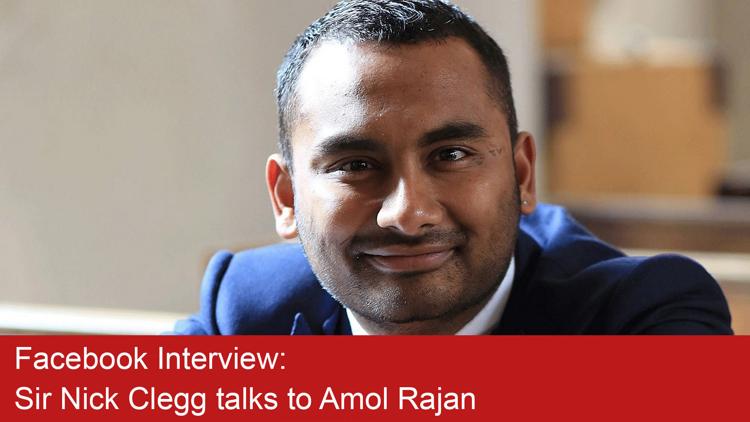 Постер Facebook Interview: Sir Nick Clegg talks to Amol Rajan