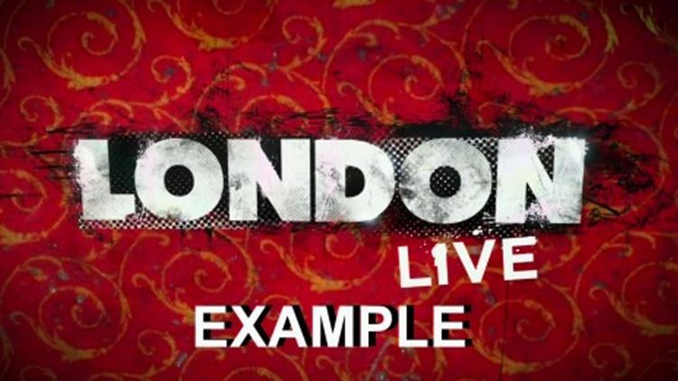 Постер Example: London Live