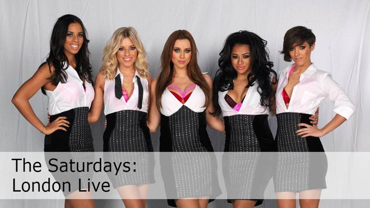 Постер The Saturdays: London Live