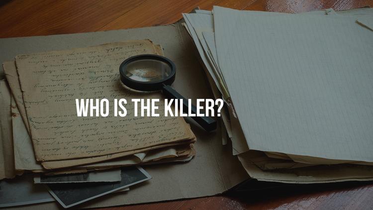 Постер Who Is the Killer?