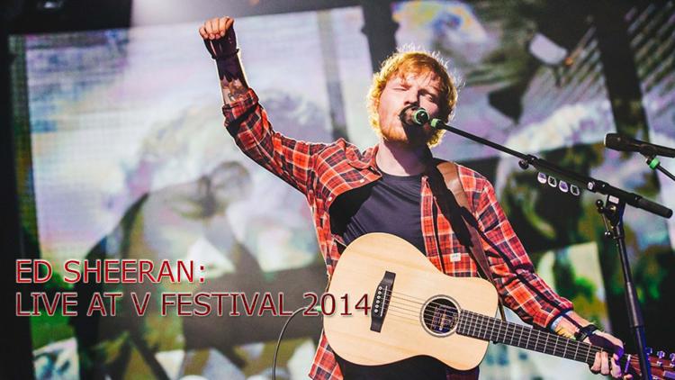 Постер Ed Sheeran: Live at V Festival 2014