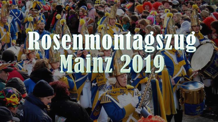 Постер Rosenmontagszug Mainz 2019