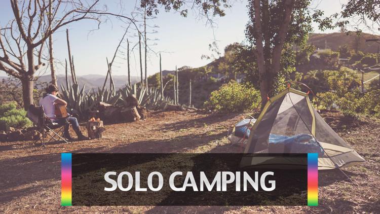 Постер SOLO CAMPING