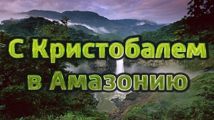 Постер С Кристобалем в Амазонию