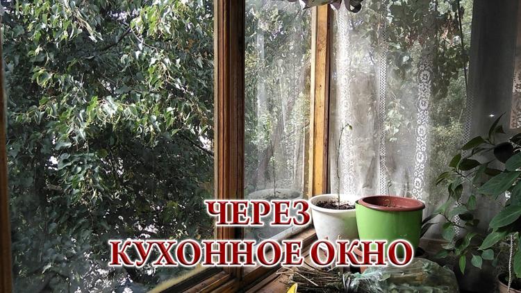 Постер Через кухонное окно