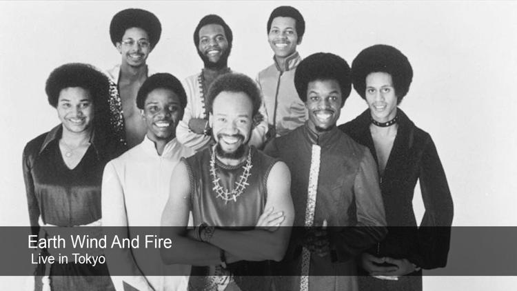 Постер Earth Wind And Fire - Live in Tokyo