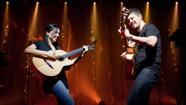 Постер Rodrigo y Gabriela - Garorock Festival 2014