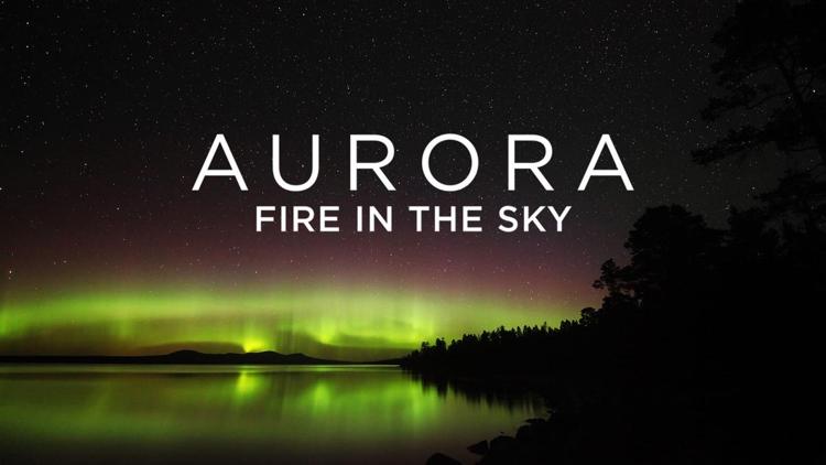 Постер Aurora-Fire in the Sky