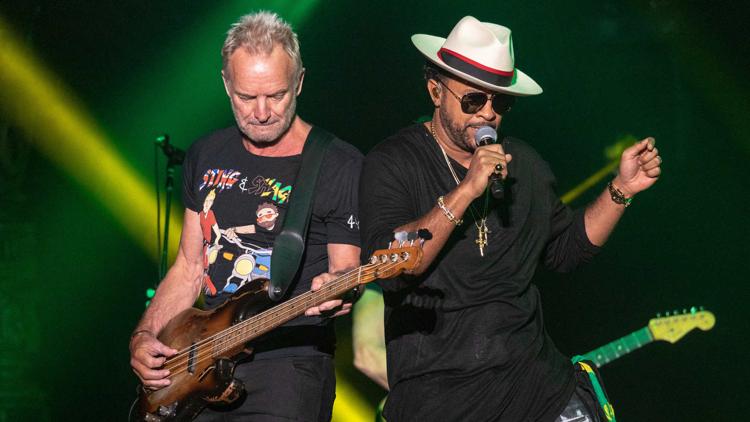 Постер Sting & Shaggy im Château d'Hérouville - ARTE Sessions