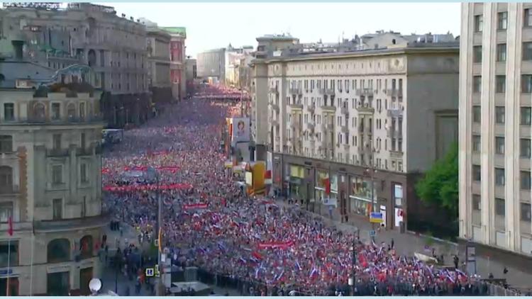 Постер Бессмертный полк. Шествие в честь 74-й годовщины Великой Победы