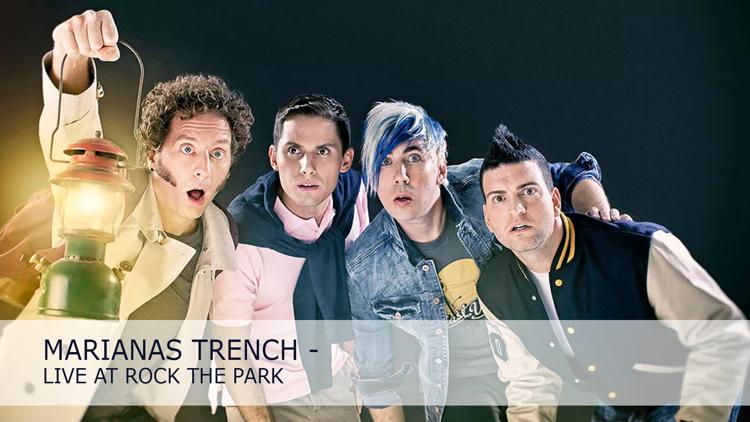 Постер Marianas Trench - Live at Rock The Park