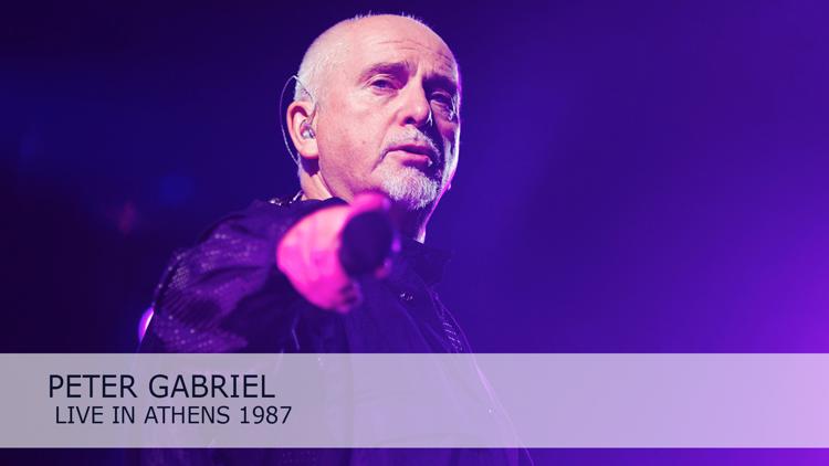 Постер Peter Gabriel - Live in Athens 1987