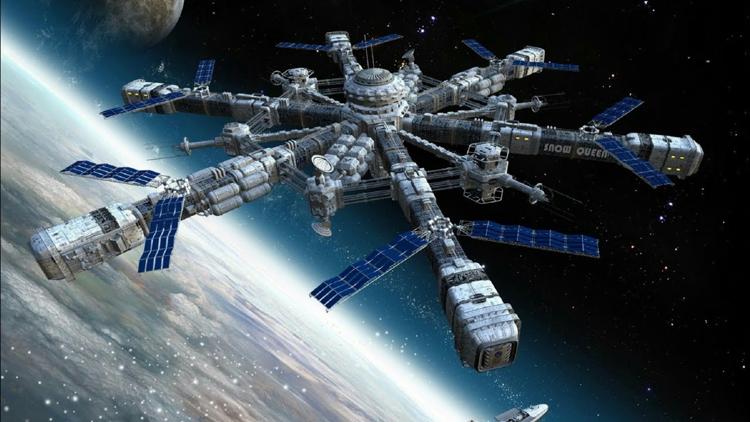 Постер Secrets of the Space Station