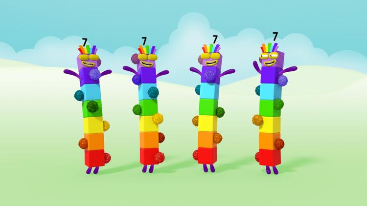 Постер Numberblocks