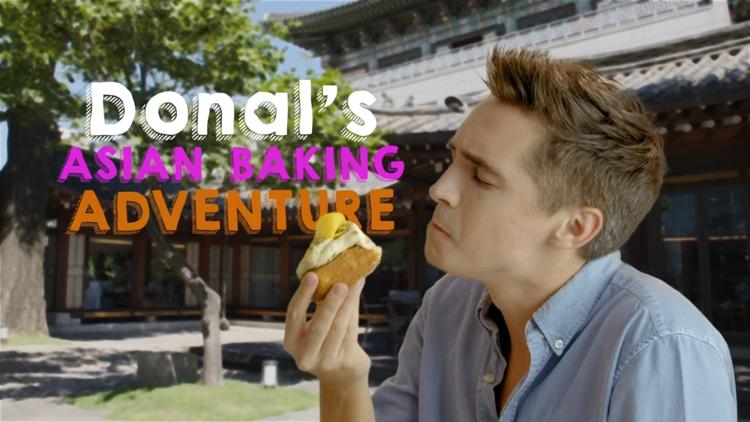 Постер Donal's Asian Baking Adventure