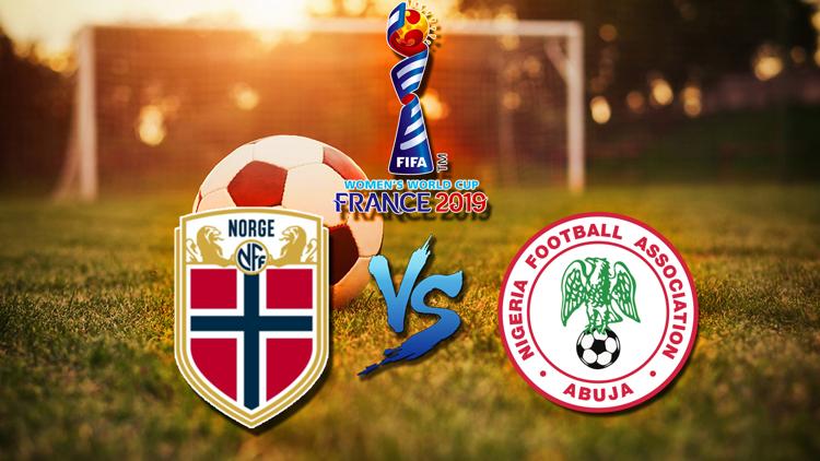 Постер FIFA Women's World Cup France 2019. Norway vs. Nigeria