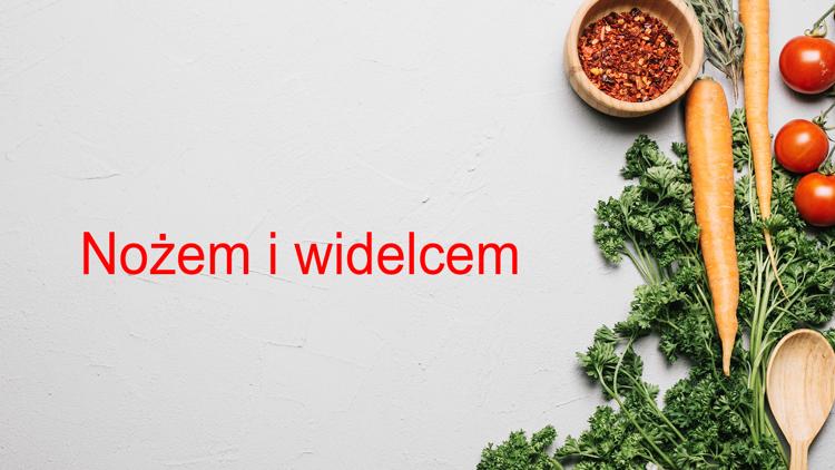 Постер Nożem i widelcem