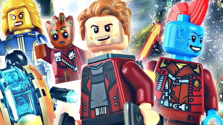 Постер LEGO Супергерои Marvel: Стражи Галактики