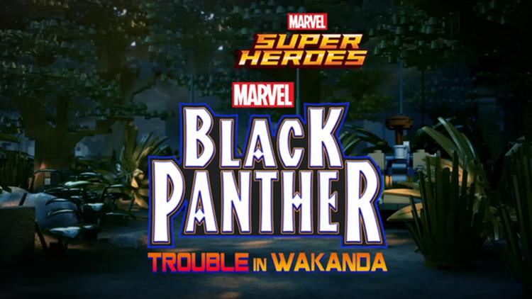 Постер LEGO Marvel Super Heroes: Black Panther — Trouble in Wakanda