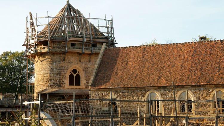 Постер Guédelon II. Die Burg-Baustelle