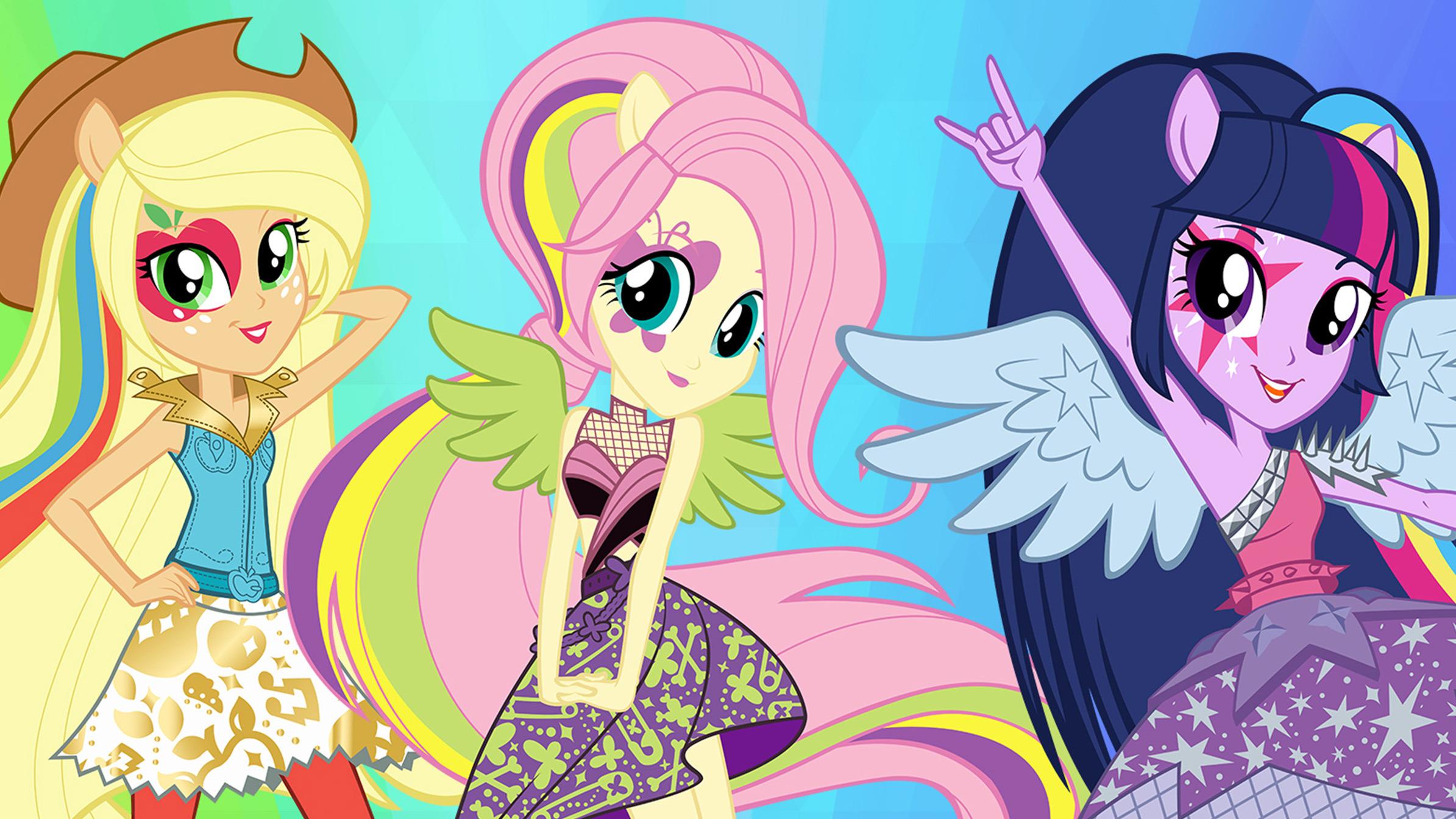 Девочки из Эквестрии. Радужный рок (devochki-iz-ekvestrii-raduzhnyj-rok) Мультфильм 2013