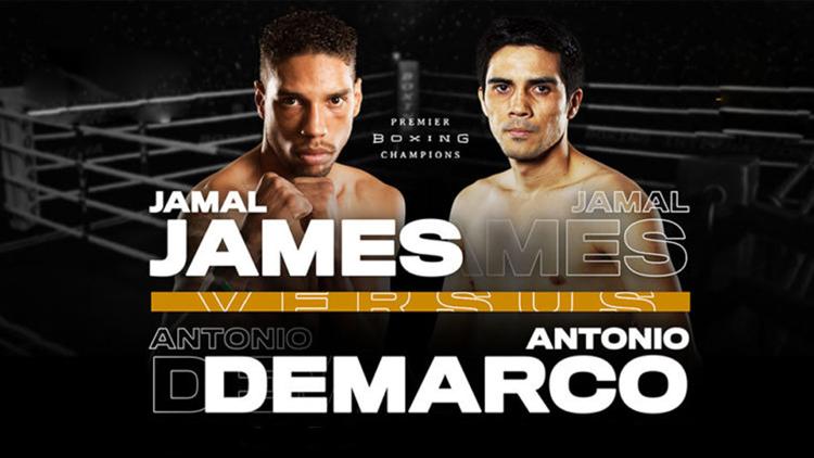 Постер Premier Boxing Champions. From Los Angeles. Jamal James vs. Antonio DeMarco