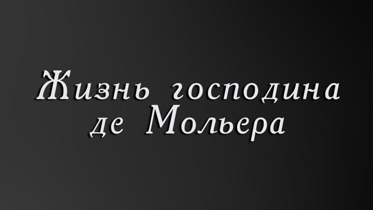 Постер Жизнь господина де Мольера