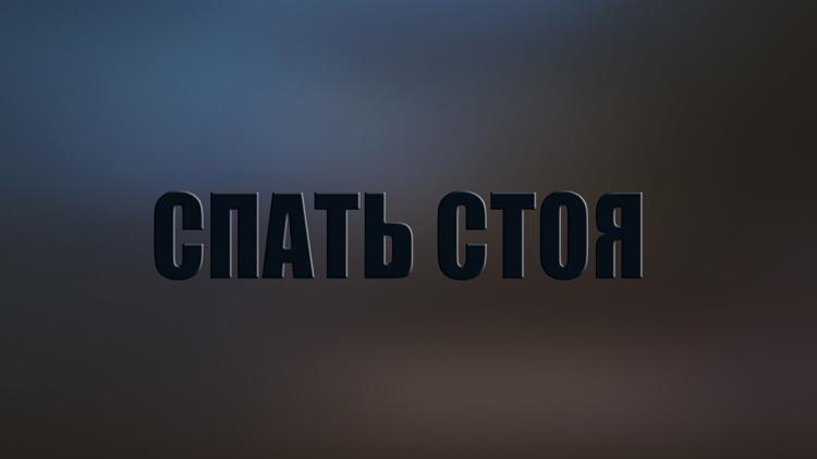 Постер Спать стоя