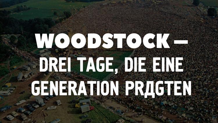 Постер Woodstock — Drei Tage, die eine Generation prägten