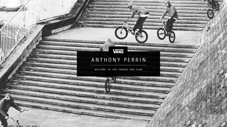 Постер VANS France - Anthony Perrin - Welcome to the Pro Team