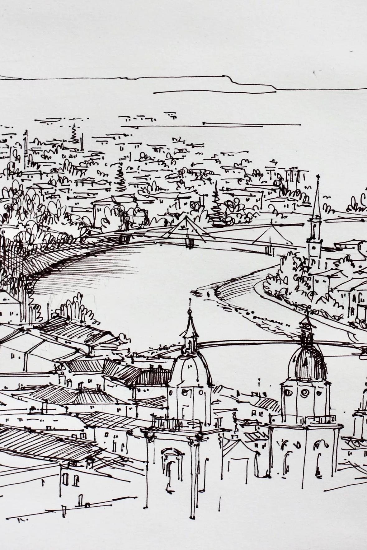 Городской скетч (gorodskoj-sketch) Досуг, хобби