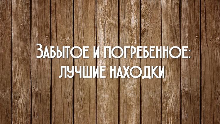 Постер Забытое и погребенное: лучшие находки