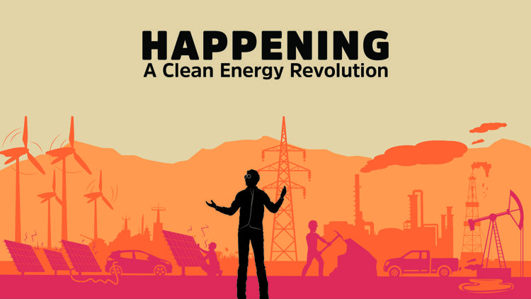 Постер Happening: A Clean Energy Revolution