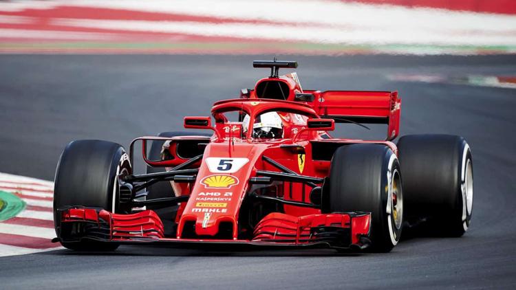 Постер Vettel In Fiorano