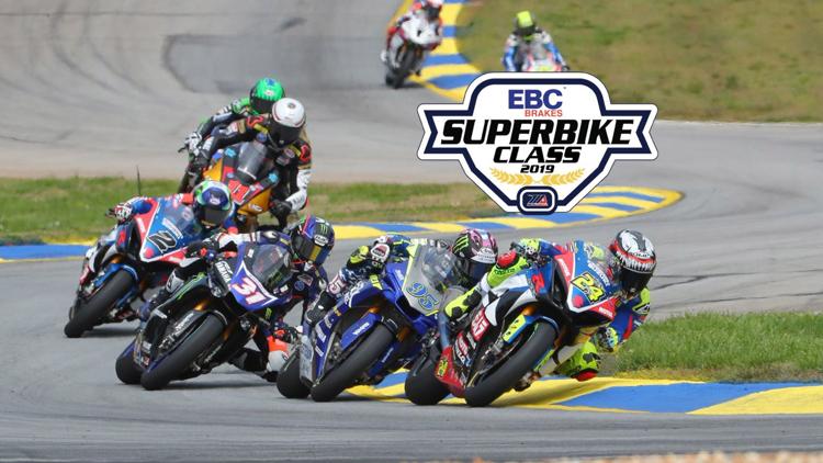 Постер Motorcycle Racing. Motoamerica Superbike