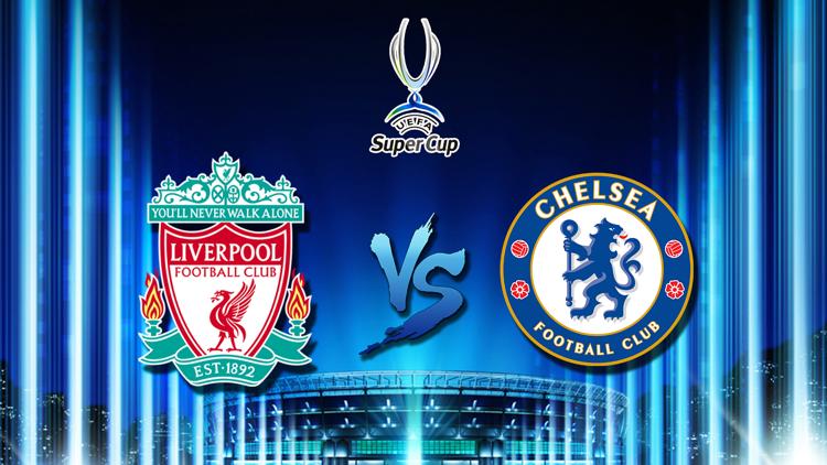 Постер Футбол. Суперкубок UEFA. Liverpool - Chelsea