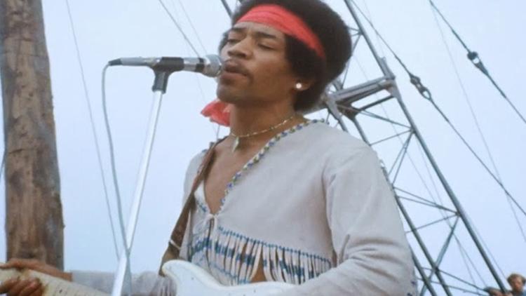 Постер Jimi Hendrix. Концерт в Вудстоке '69