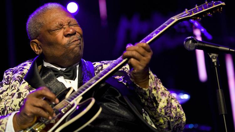 Постер BB King в Монтрё