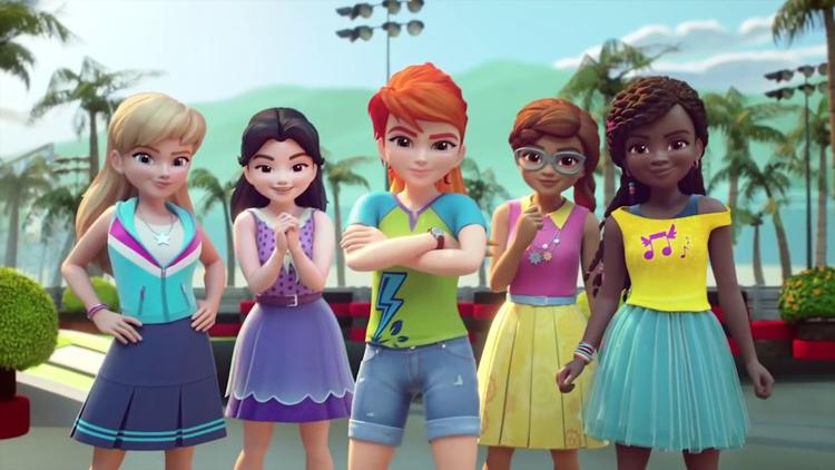 Постер Lego Friends: Девчонки на задании