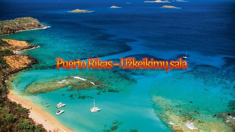 Постер Puerto Rikas – Užkeikimų sala