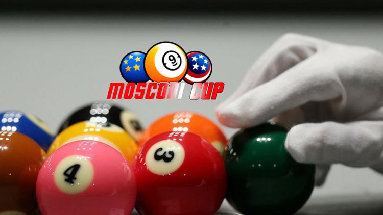 Постер Бильярд. Пул. «Mosconi Cup». Матчевая встреча США — Европа. Трансляция из США