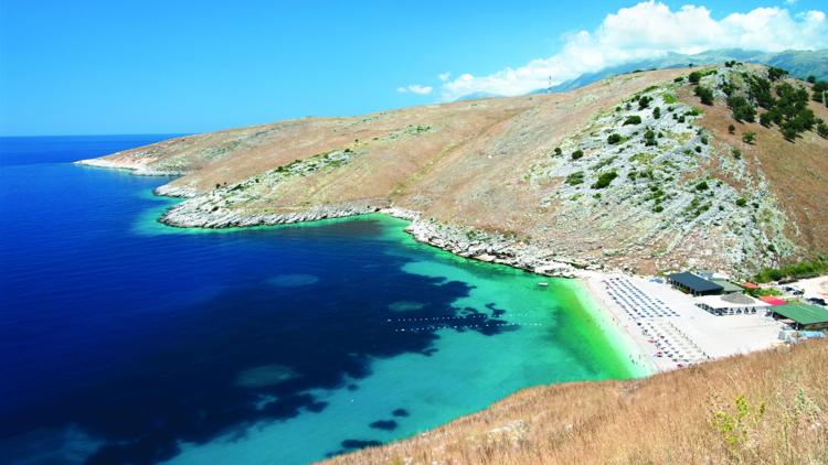 Постер Албания: The 10 most beautiful Ionian coast beaches in Albania