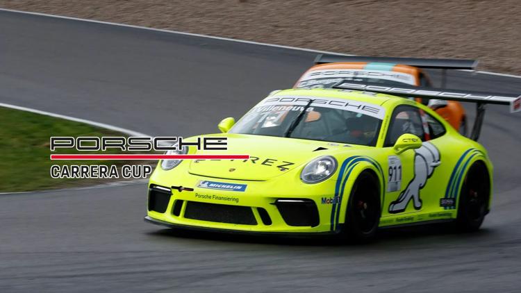 Постер Auto Racing: The Porsche Carrera Cup in Marina Bay, Singapore