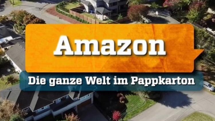 Постер Amazon — Die ganze Welt im Pappkarton