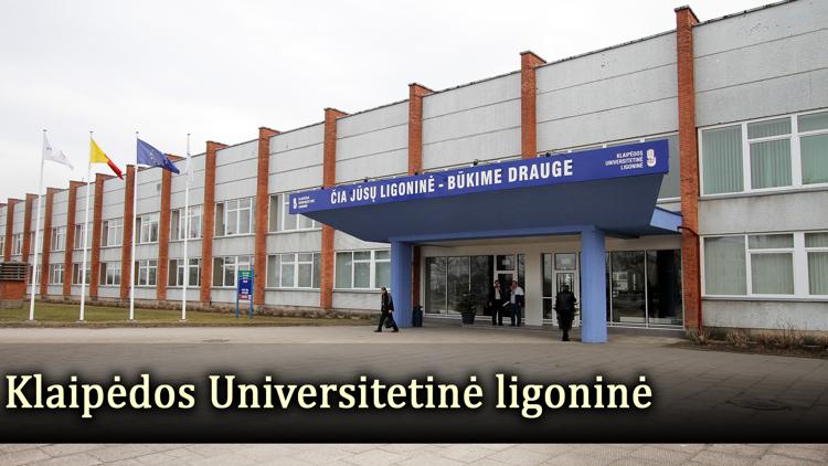 Постер Klaipėdos Universitetinė ligoninė