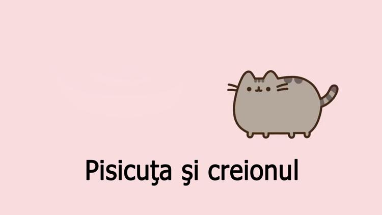 Постер Pisicuţa şi creionul